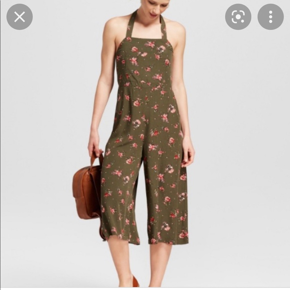 Olive green jumpsuit